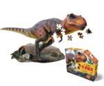 Wow poszter méretű forma puzzle - T-Rex, 100 db