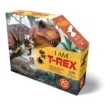 Wow poszter méretű forma puzzle - T-Rex, 100 db, a doboz