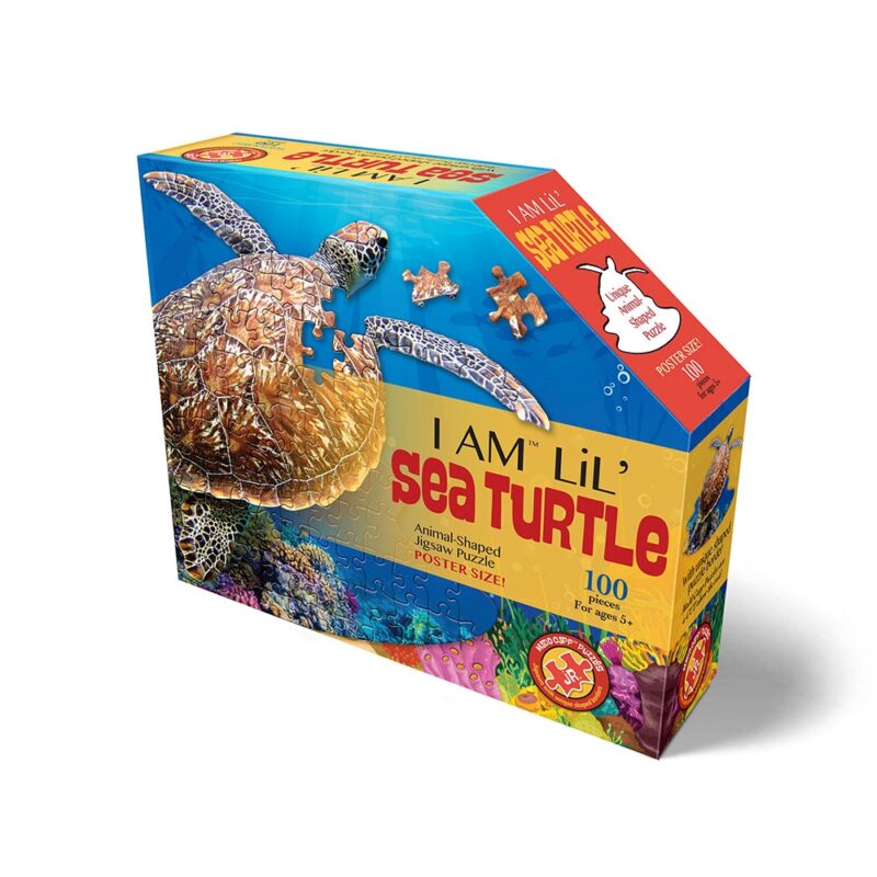 Wow poszter méretű forma puzzle - Teknős, 100 db
