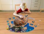 Wow poszter méretű forma puzzle - Teknős, 100 db, játék közben