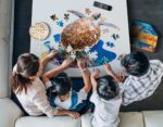 Wow poszter méretű forma puzzle - Teknős, 100 db, kirakó az egész családnak