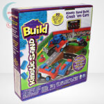 Kinetikus homok: autóverseny szett (Kinetic Sand Build: Crash em Cars)