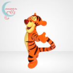 Micimackó és barátai: Tigris gumírozott figura - Bullyland (12345), balról