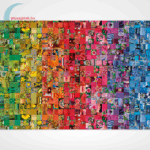 Kollázs puzzle képe, 1000 db (Clementoni ColorBoom Collection 39595)