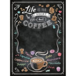 Black Board: Coffee 1000 db-os puzzle (Clementoni, 39466), a kép