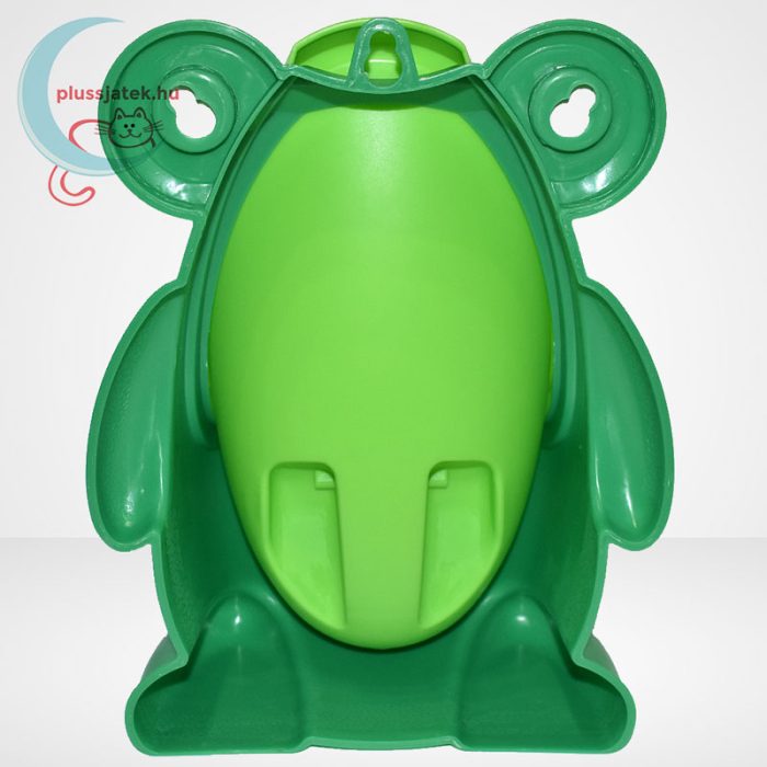 Happy Frog béka formájú kisfiú piszoár - zöld, hátulról (FreeON)