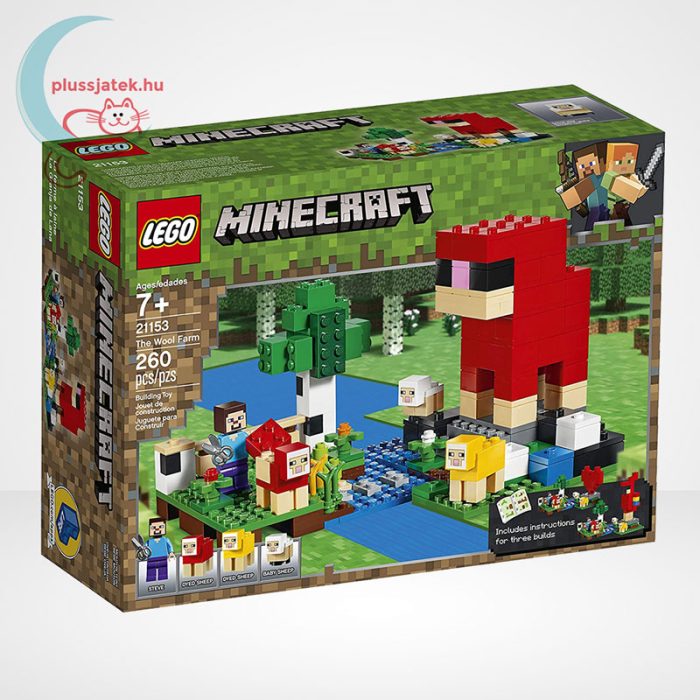 LEGO Minecraft 21153 - A gyapjúfarm