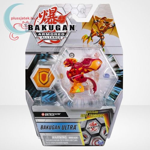 Bakugan S2 labda, Páncélozott szövetség (Armored Alliance): Pyrus Batrix Ultra (vörös-narancs, 20214296)