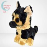TY Beanie Boos: Spirit, a plüss német juhászkutya - 15 cm, balról