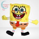 Spongyabob és barátai: Spongyabob Kockanadrág plüss (18 cm)