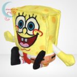 Spongyabob és barátai: Spongyabob Kockanadrág plüss (18 cm), balról