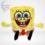 Spongyabob és barátai: Spongyabob Kockanadrág plüss (18 cm), szemből
