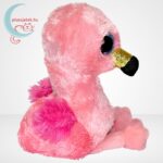 Ty Beanie Boos: Gilda, a plüss flamingó, oldalról