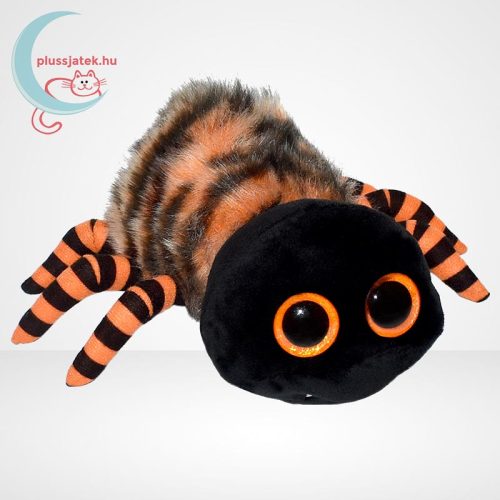 Ty Beanie Boos: Ingrum, a csillogó szemű, fekete-narancssárga plüss pók - 15 cm