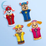 Mancs őrjárat: Kesztyűbáb készlet küldetéskártyákkal (4+4 db-os készlet) figurái - Melissa & Doug