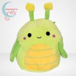 Pilar, a zöld-sárga plüss hernyó, 20 cm (Squishmallows)