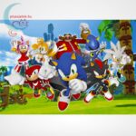 Sonic, 104 db-os puzzle (Clementoni, 27159), a kép