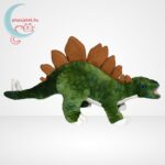 Stegosaurus dinoszaurusz plüss, többféle méretben, oldalról