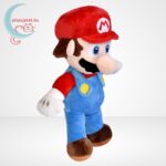 Super Mario: Mario plüssfigura, 29 cm, jobbról