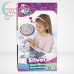 Silver, az interaktív plüss bébi fóka doboza jobbról