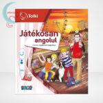 Tolki: Játékosan angolul szett, Interaktív foglalkoztató könyve állítva (beszélő Tolki tollal)