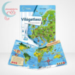 Tolki: Világatlasz, Interaktív foglalkoztató könyve (beszélő Tolki tollal)
