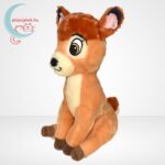 Bambi: Ülő Bambi plüss őz, 30 cm (Disney Classics), balról