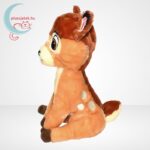 Bambi: Ülő Bambi plüss őz, 30 cm (Disney Classics), oldalról