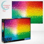 Mozaik puzzle képe és doboza, 1000 db (Clementoni ColorBoom Collection 39597)