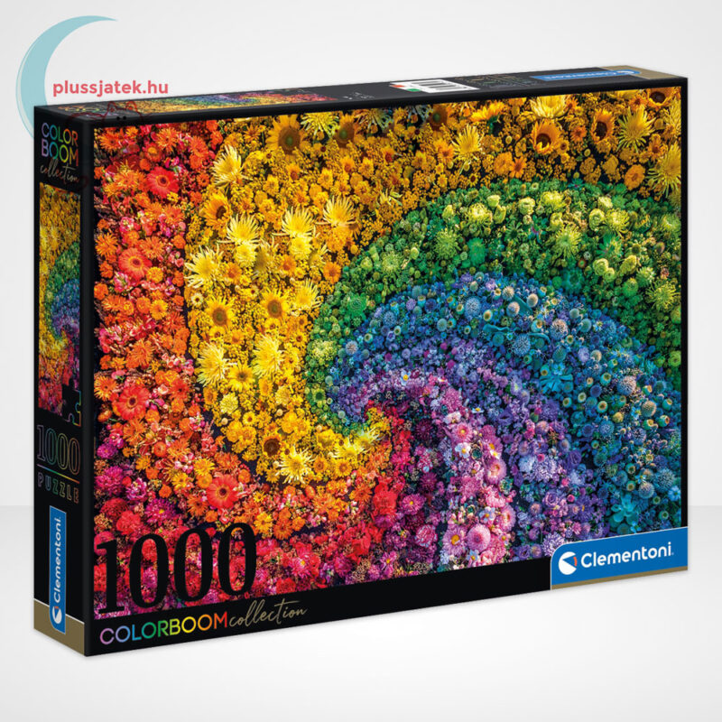 Örvény virágokból puzzle, 1000 db (Clementoni ColorBoom Collection 39594)