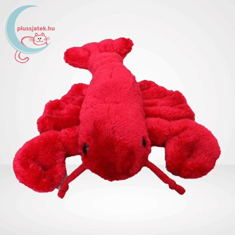 Vörös színű plüss rák (22 cm)
