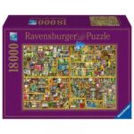 Varázslatos könyves szekrény, 18000 db-os puzzle (Ravensburger, 17825)