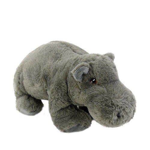 Élethű, átölelhető plüss víziló, 30 cm (Keel Toys)