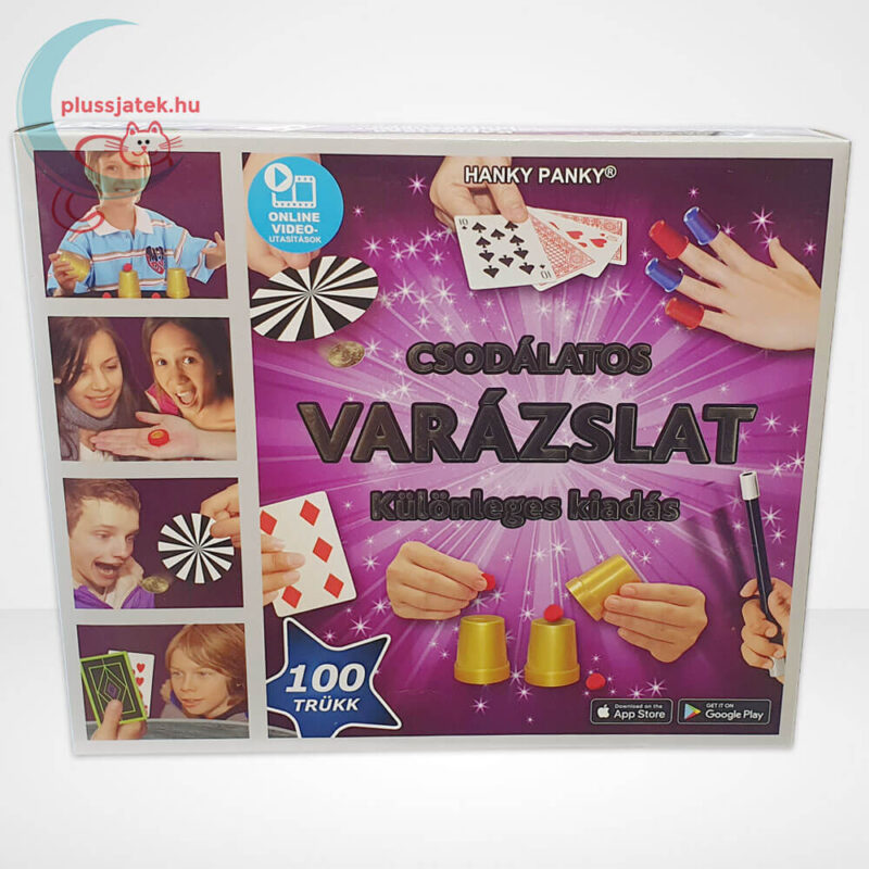 Magic Show: Csodálatos varázslat, bűvész készlet, 100 trükkel