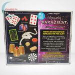Magic Show: Csodálatos varázslat, bűvész készlet doboza hátulról, 100 trükkel