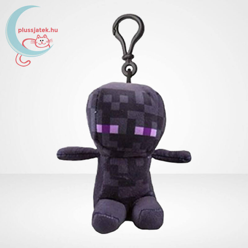 minecraft-enderman-pluss-kulcstarto-13-cm Minecraft: Enderman plüss kulcstartó (13 cm)