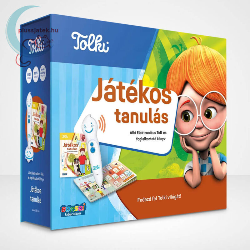 Tolki: Játékos tanulás, Interaktív foglalkoztató könyv készlet (beszélő Tolki tollal)