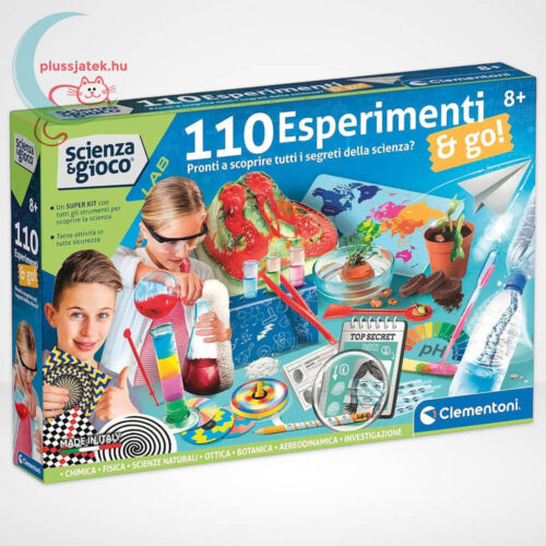 110 kísérlet tudományos készlet (Clementoni)