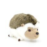Fehér hasú plüss süni, 20 cm