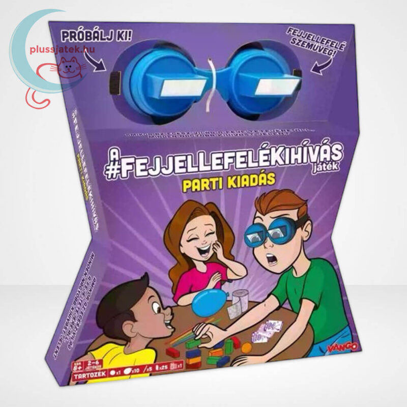 Fejjel lefelé kihívás társasjáték: Party kiadás