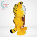 Garfield: Garfield plüss macival oldalról (28 cm)