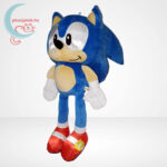 Sonic: Óriás, XXL méretű Sonic plüss balról (70 cm)