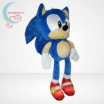 Sonic: Óriás, XXL méretű Sonic plüss jobbról (70 cm)