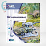 Tolki: Dinoszauruszok, interaktív foglalkoztató könyv előről