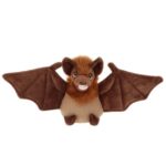 Barna plüss denevér, 15 cm (Keel Toys)