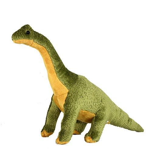 Élethű plüss Brachiosaurus dinoszaurusz, 43 cm