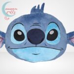 Lilo és Stitch: Stitch alakú kék színű plüss formapárna, 35×40 cm