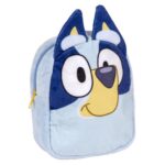 Bluey: Kék színű, Bluey alakú plüss ovis hátizsák, 22 cm