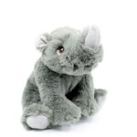 Élethű plüss orrszarvú, 18 cm (Keel Toys)