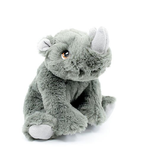 Élethű plüss orrszarvú, 18 cm (Keel Toys)